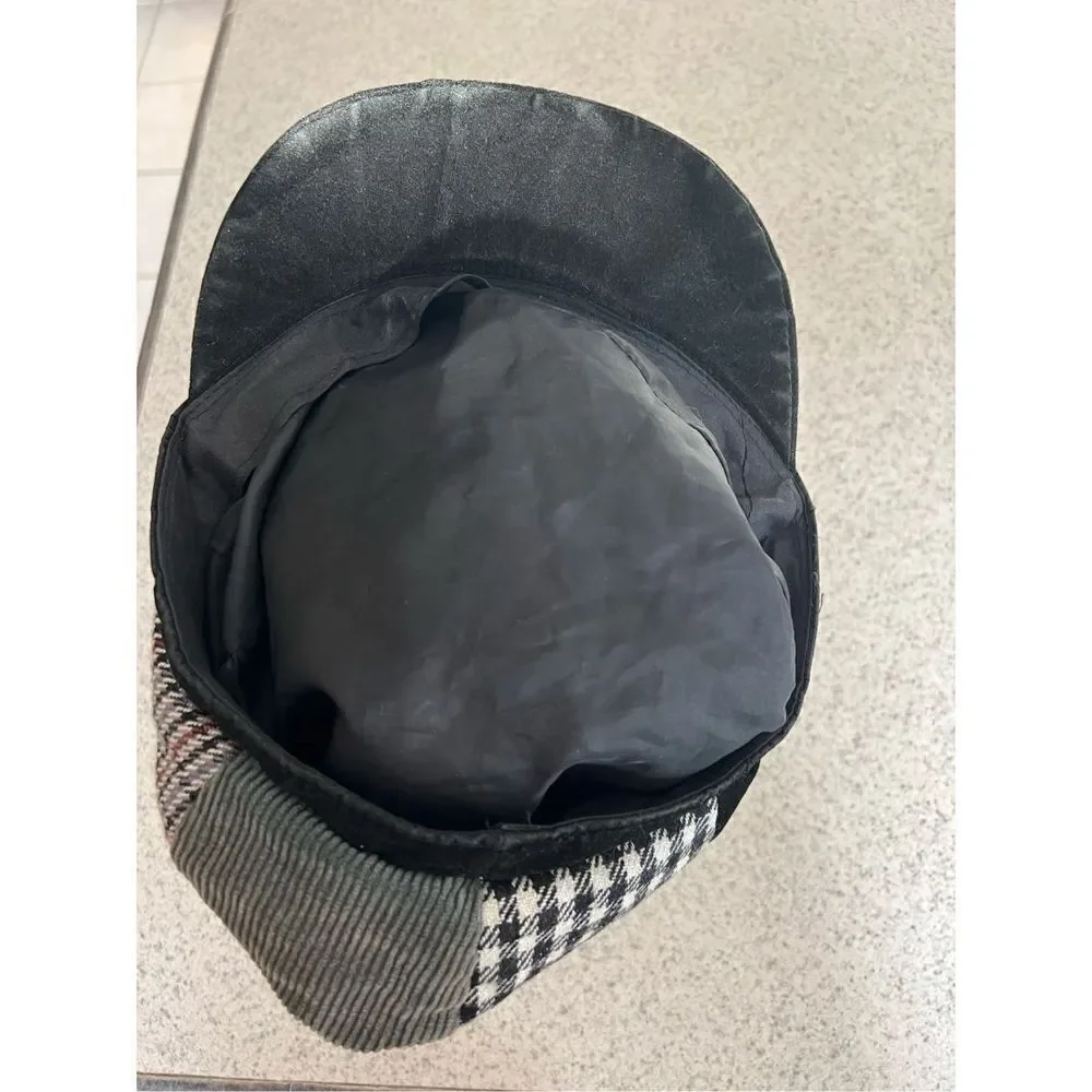 Newsboy Patch Hat